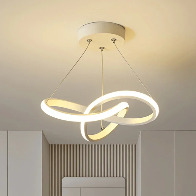 Nordische LED Pendelleuchte für Esszimmer und Modernes Wohnzimmer