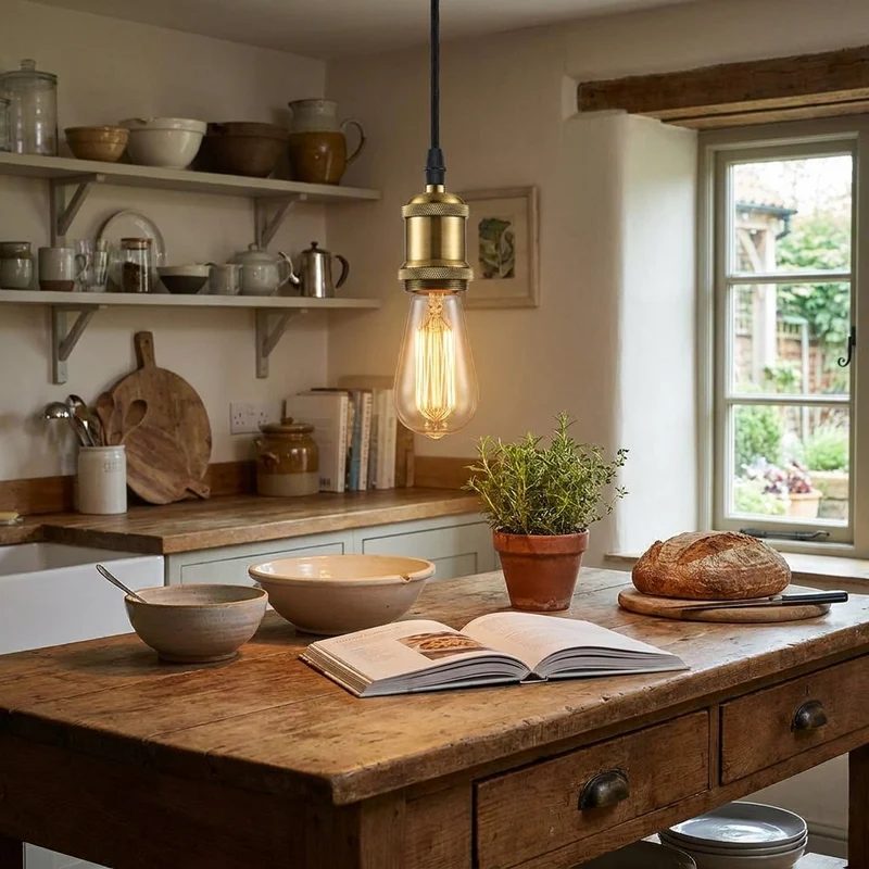 Industrielle Aluminium Pendelleuchte Nordic für Loft und Moderne Küche