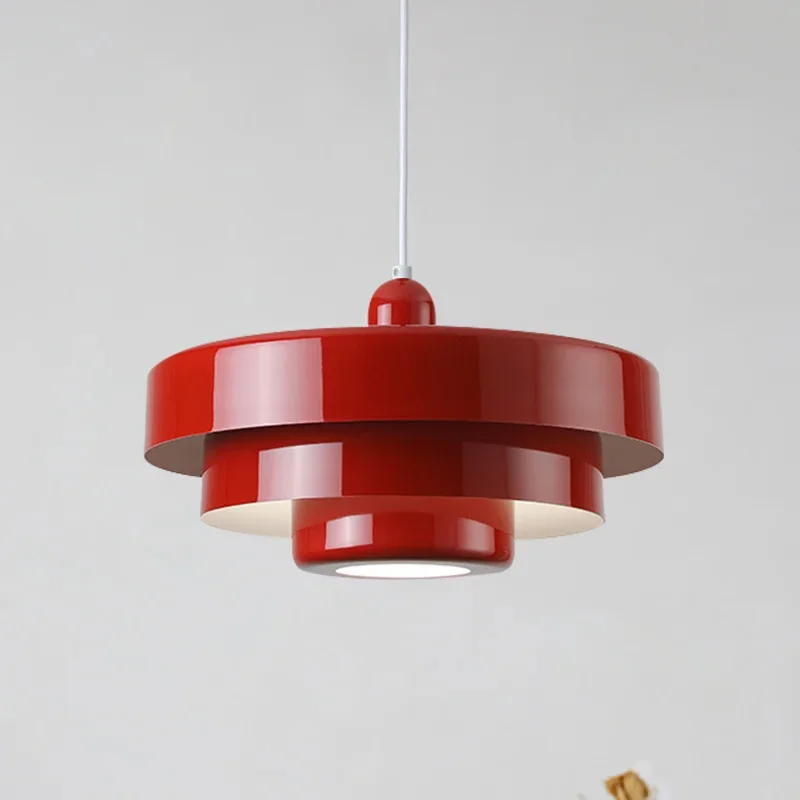 Mid-Century Orange Pendelleuchte Retro für Restaurants und Modernes Interieur
