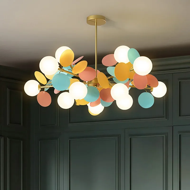 Moderner LED Ast Kronleuchter Organisch für Luxuriöses Wohnzimmer und Schlafzimmer