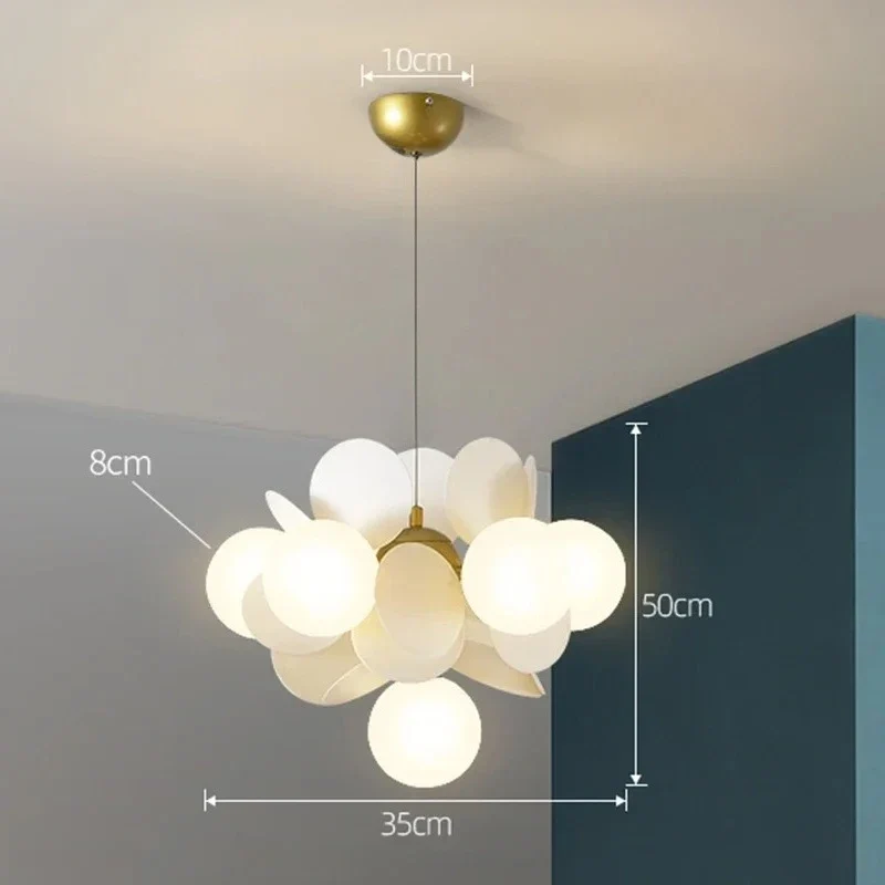 Moderner LED Ast Kronleuchter Organisch für Luxuriöses Wohnzimmer und Schlafzimmer