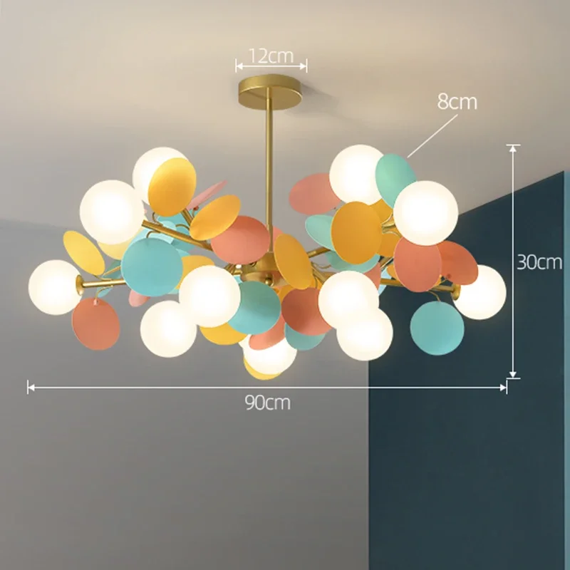 Moderner LED Ast Kronleuchter Organisch für Luxuriöses Wohnzimmer und Schlafzimmer