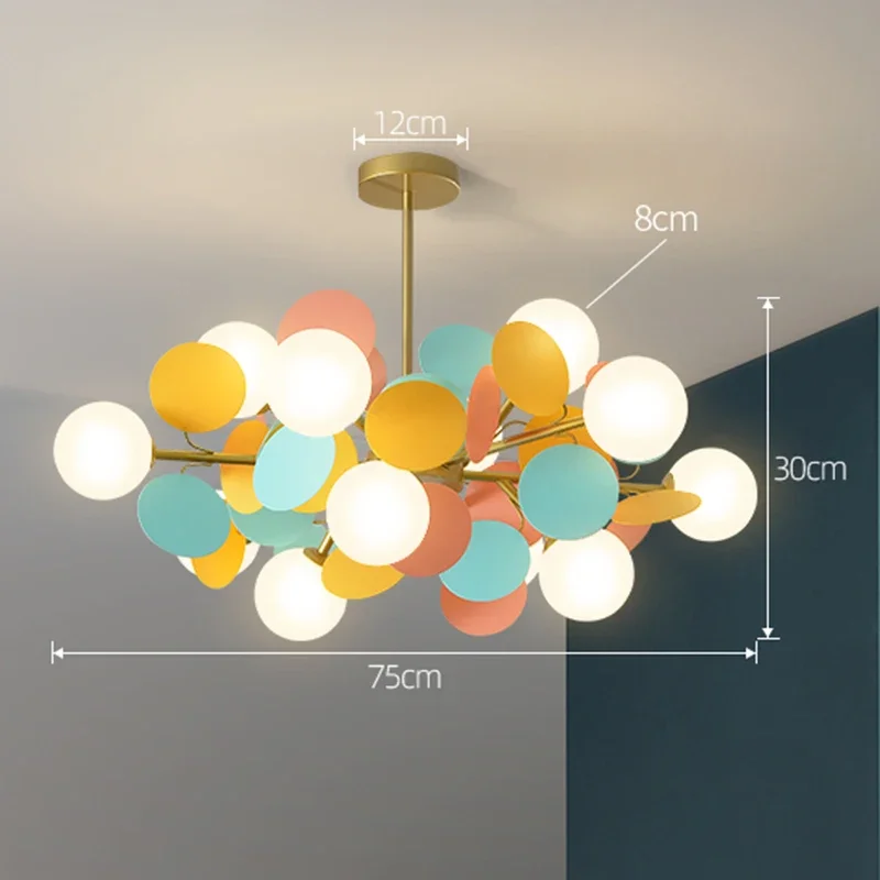 Moderner LED Ast Kronleuchter Organisch für Luxuriöses Wohnzimmer und Schlafzimmer