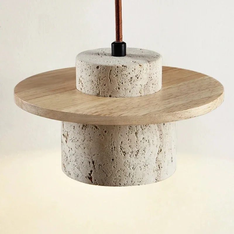Japanische Minimalistische Holz Pendelleuchte für Schlafzimmer und Esszimmer