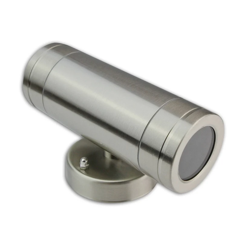 LED Wandleuchte Außen-Leuchte 1-9W IP44 2xGU10 Wandlampe Garten-Lampe 160mm up