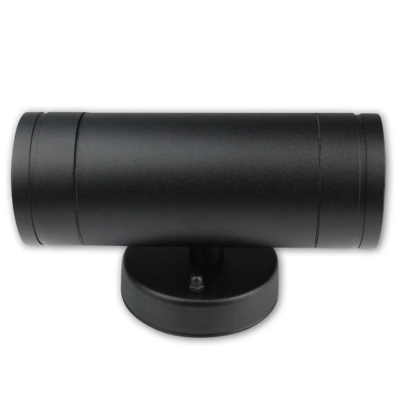 LED Wandleuchte Außen-Leuchte 1-9W IP44 2xGU10 Wandlampe Garten-Lampe 160mm up