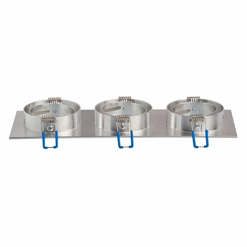 LED Einbaustrahler 1-9W 1 2 3 flammig schwenkbar eckig flach GU10 230V