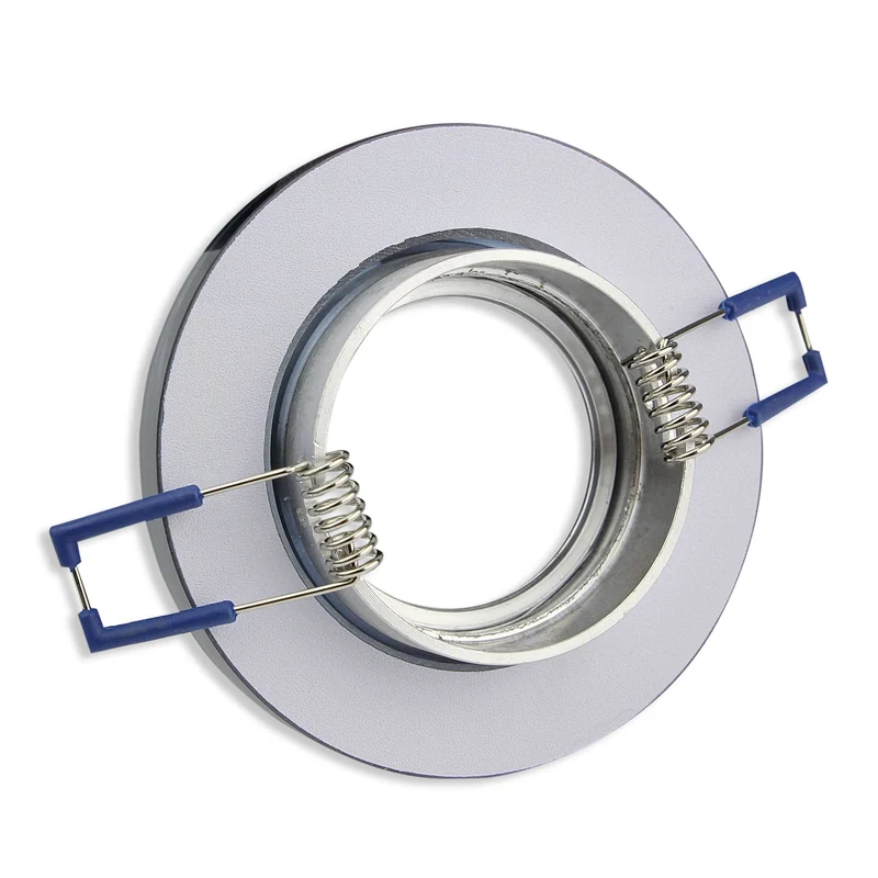 LED Einbaustrahler 230V 5-7W rund eckig Spot Glas 75mm Bohrloch Einbauleuchte