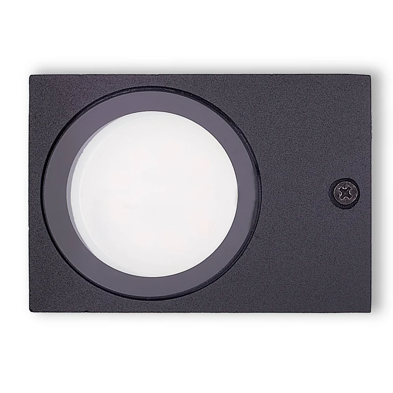 Wandleuchte Außen-Leuchte Außenlampe IP44 Aluminium GU10 Gartenlampe Wandlampe