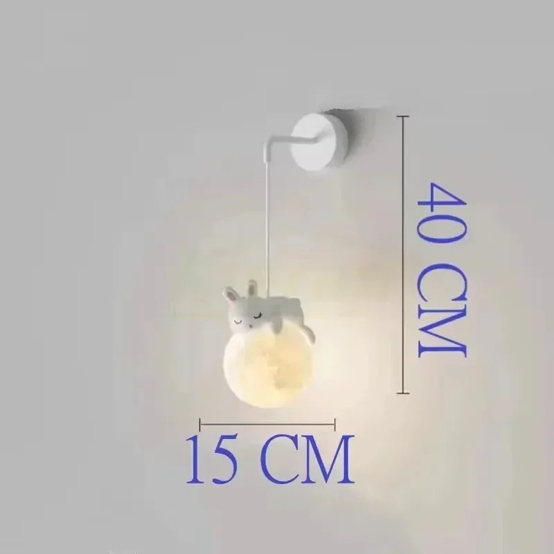 Nordischer Mond LED Kronleuchter Mondförmig für Wohnzimmer und Modernes Schlafzimmer