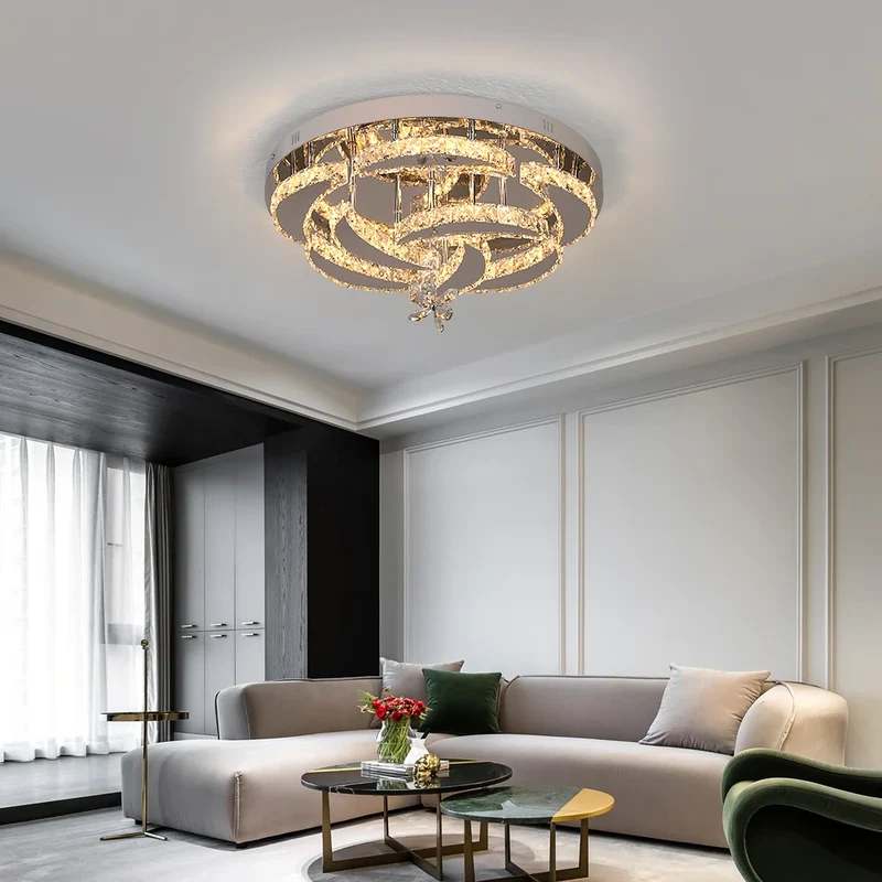 Luxus K9 Kristall Kronleuchter Hochwertig für Modernes Esszimmer und Wohnräume