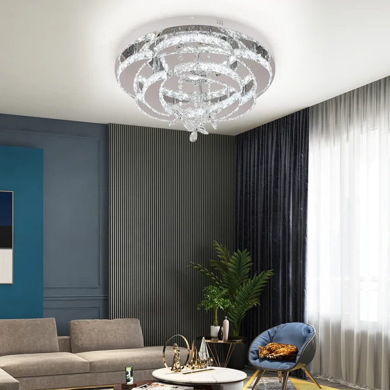 Luxus K9 Kristall Kronleuchter Hochwertig für Modernes Esszimmer und Wohnräume