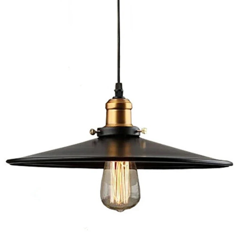 Industrielle Eisen Pendelleuchte Vintage für Café und Küche Retro Charakter