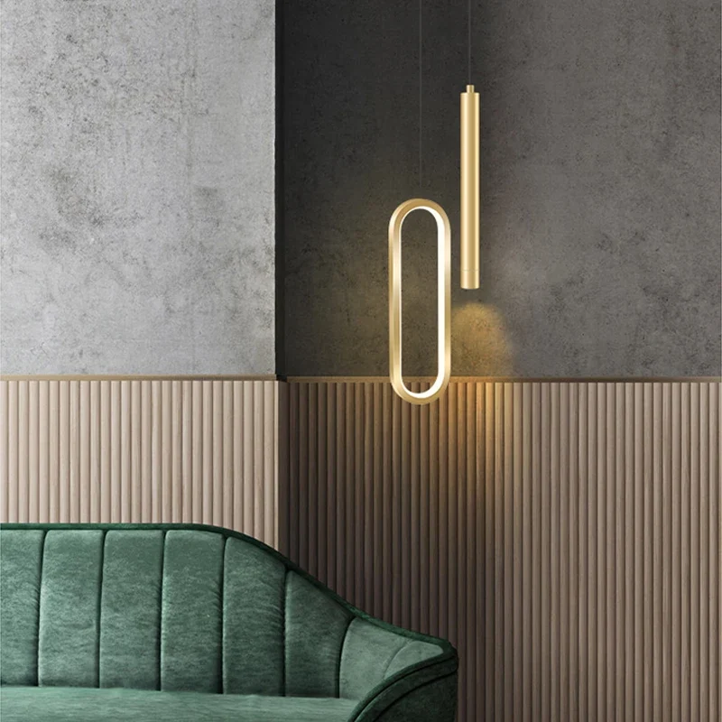 Nordische LED Pendelleuchte Schlicht für Esszimmer und Küche