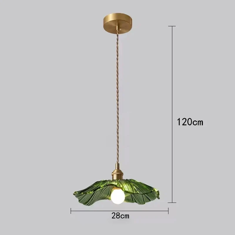 Florales Glas Pendelleuchte Vintage für Elegant Eingerichtete Wohnräume