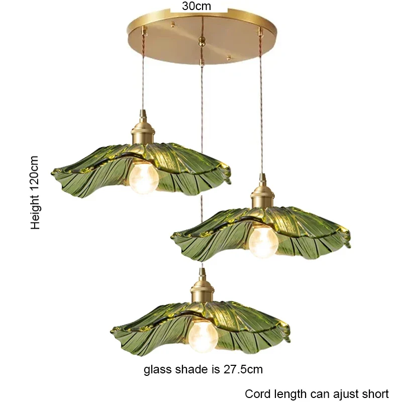 Florales Glas Pendelleuchte Vintage für Elegant Eingerichtete Wohnräume