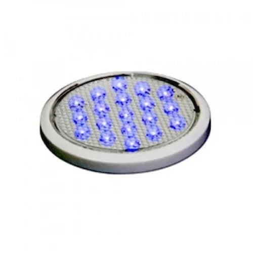 9er Set 9x1W LED Unterbauleuchte Flach Anbauleuchte blau leuchtend