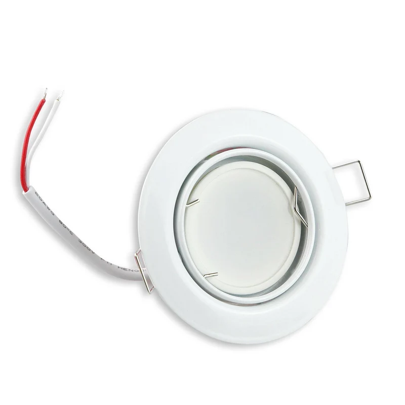LED Einbaustrahler 3-6,5W 230 Volt rund eckig schwenkbar Einbauspot 75mm