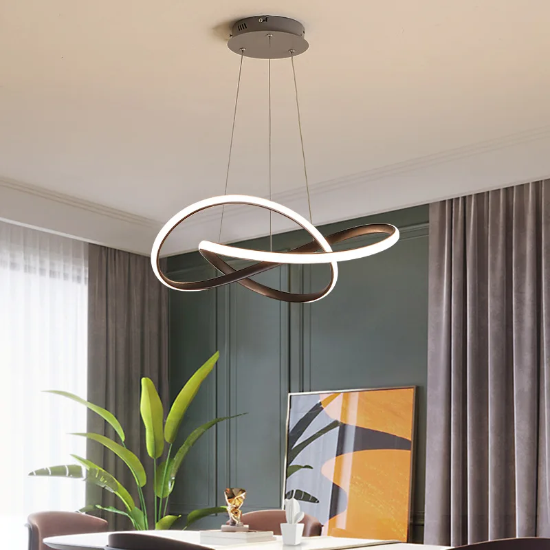 Modernes Kleeblatt Pendelleuchte für Esszimmer und Boutique Hotels