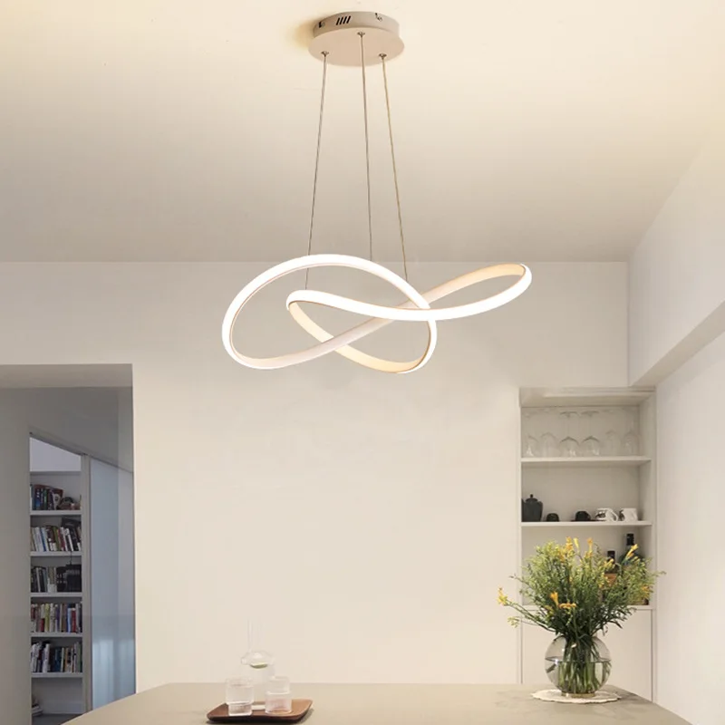 Modernes Kleeblatt Pendelleuchte für Esszimmer und Boutique Hotels