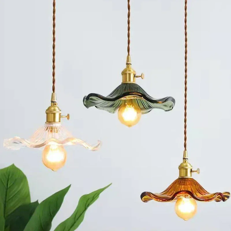Moderne Nordische Glas Pendelleuchte für Esszimmer und Boutique Bars
