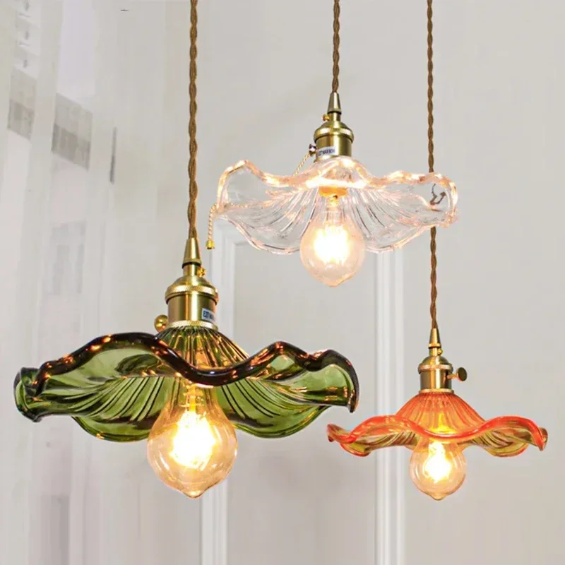 Moderne Nordische Glas Pendelleuchte für Esszimmer und Boutique Bars