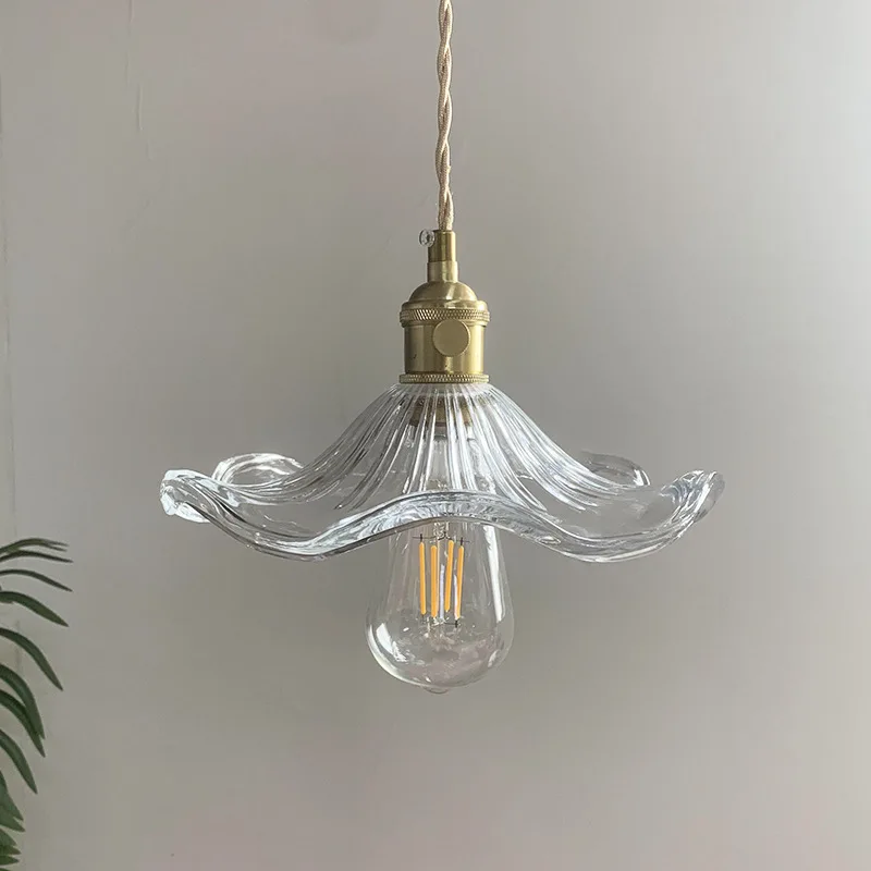 Moderne Nordische Glas Pendelleuchte für Esszimmer und Boutique Bars