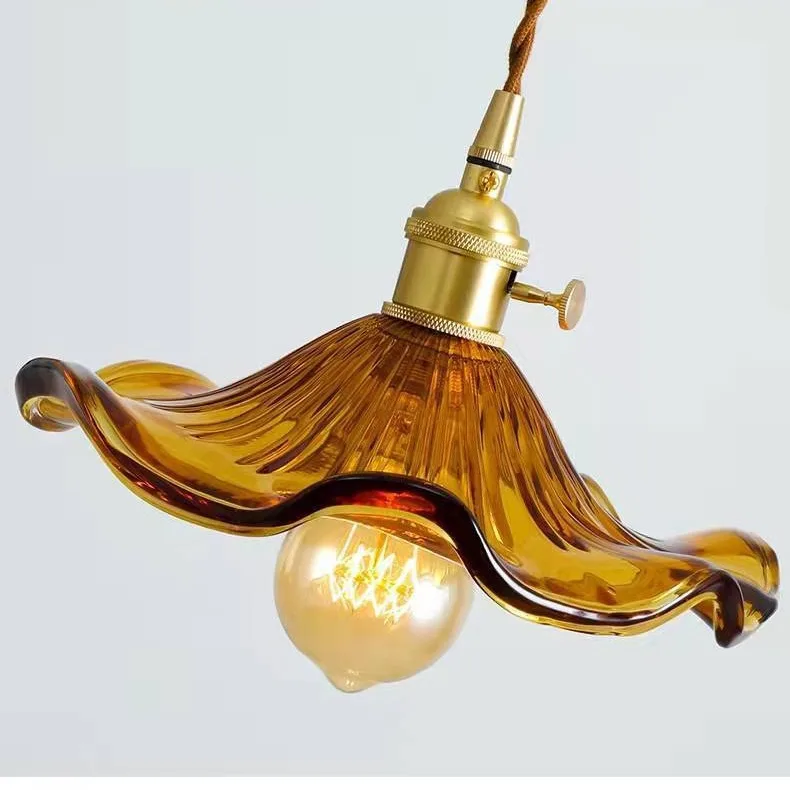 Moderne Nordische Glas Pendelleuchte für Esszimmer und Boutique Bars