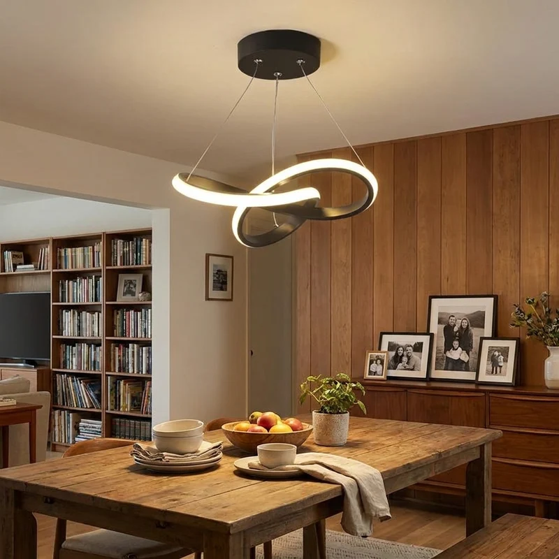 Nordisch Minimalistisches Pendelleuchte Puristisch für Esszimmer und Wohnbereich