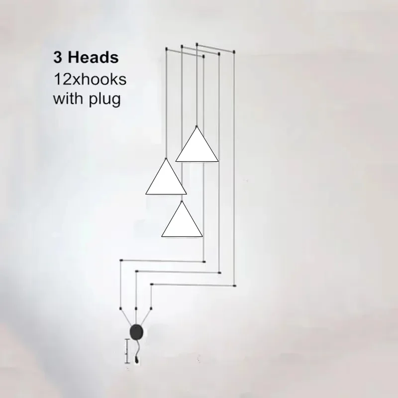 Vintage Industrielle Pendelleuchte für Modernes Esszimmer und Wohnzimmer