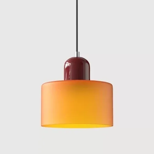 Vintage Glas Pendelleuchte für Restaurant Bar und Café Interior
