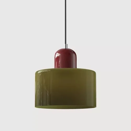 Vintage Glas Pendelleuchte für Restaurant Bar und Café Interior