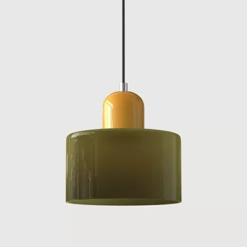 Vintage Glas Pendelleuchte für Restaurant Bar und Café Interior