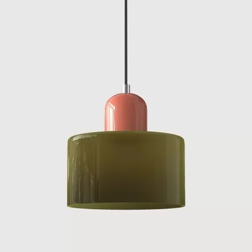 Vintage Glas Pendelleuchte für Restaurant Bar und Café Interior