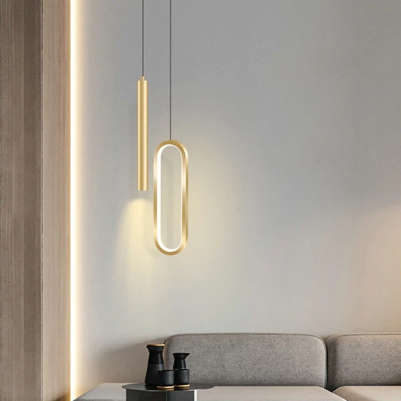 Nordische LED Pendelleuchte Modern für Esszimmer und Wohnzimmer