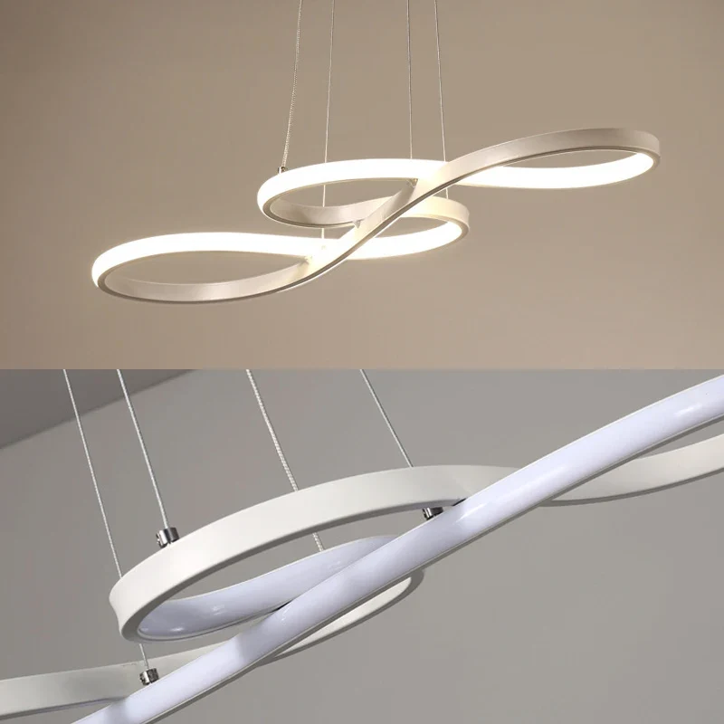 Modernes LED Kücheninsel Pendelleuchte mit Fernbedienung und Dimmer