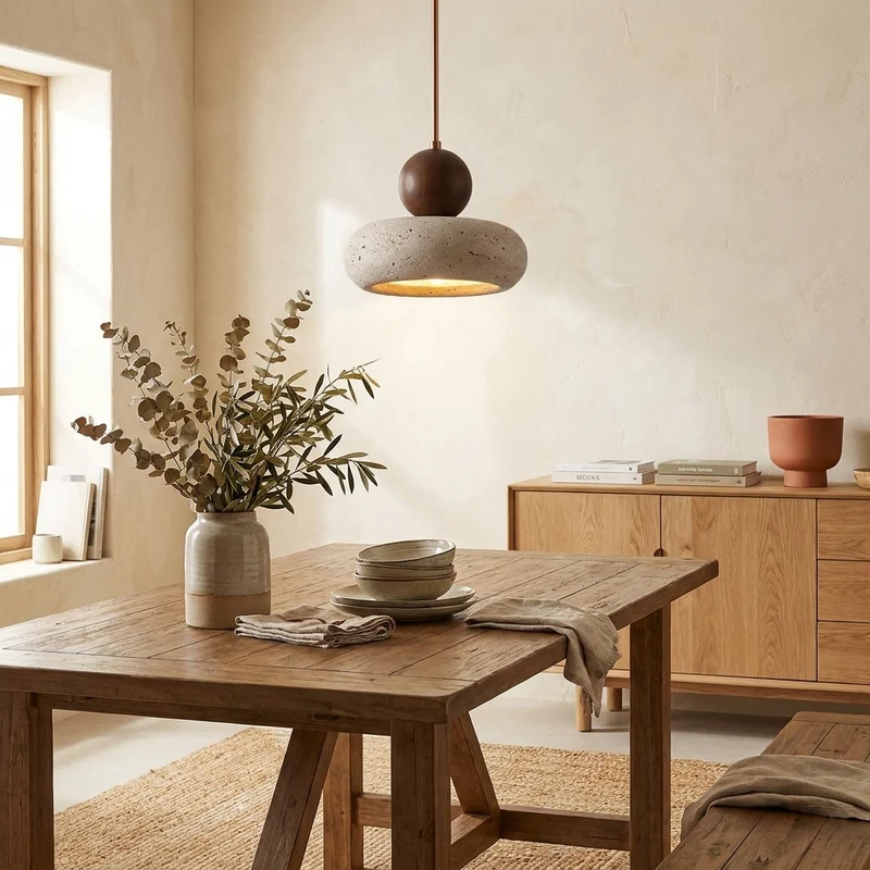 Vintage Achatstein Pendelleuchte für Elegante Schlafzimmer und Restaurants
