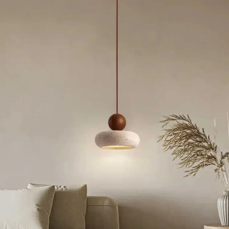 Vintage Achatstein Pendelleuchte für Elegante Schlafzimmer und Restaurants