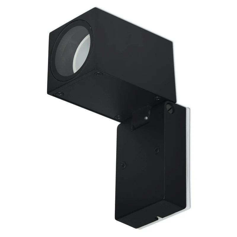 LED Wandleuchte eckig schwenkbar 1-9W IP44 Wandlampe Außenleuchte 230V GU46