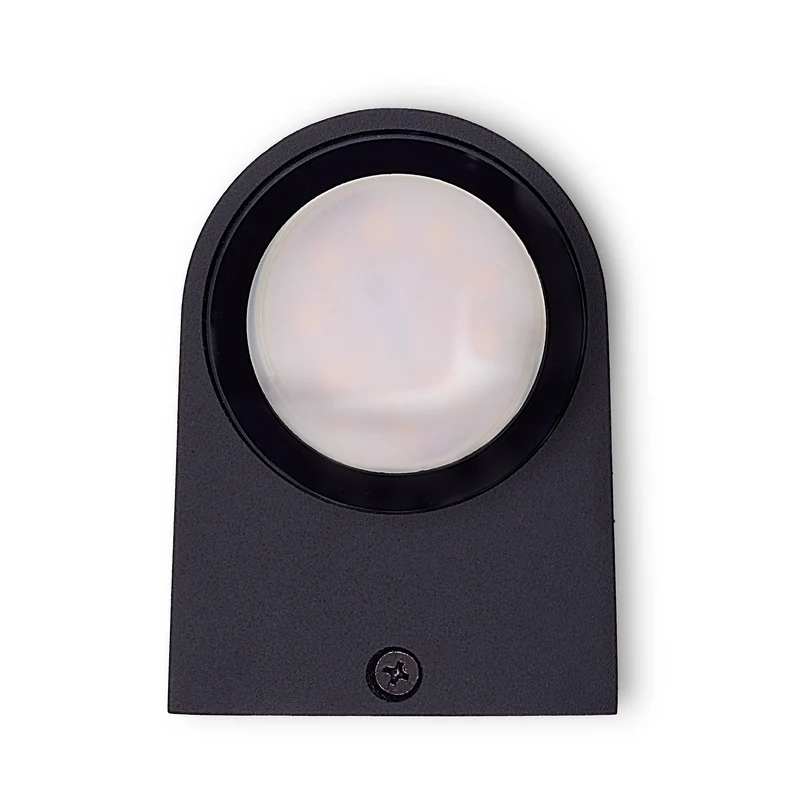 LED Wandleuchte Außen-Leuchte 1-9W IP44 2x GU10 Wandlampe Garten-Lampe up down