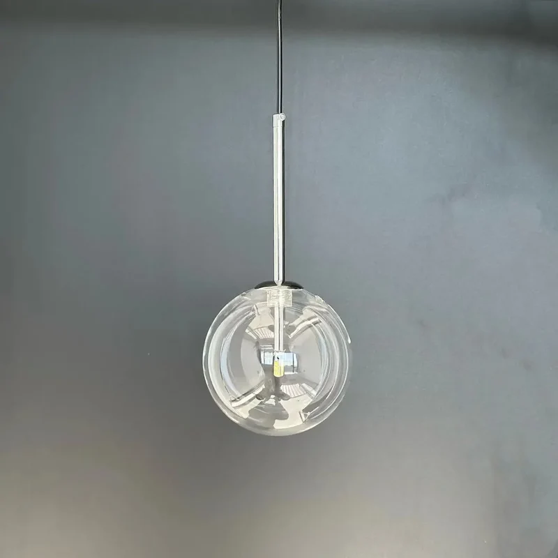 Moderne Gold Glas Pendelleuchte Glamourös für Esszimmer und Bar