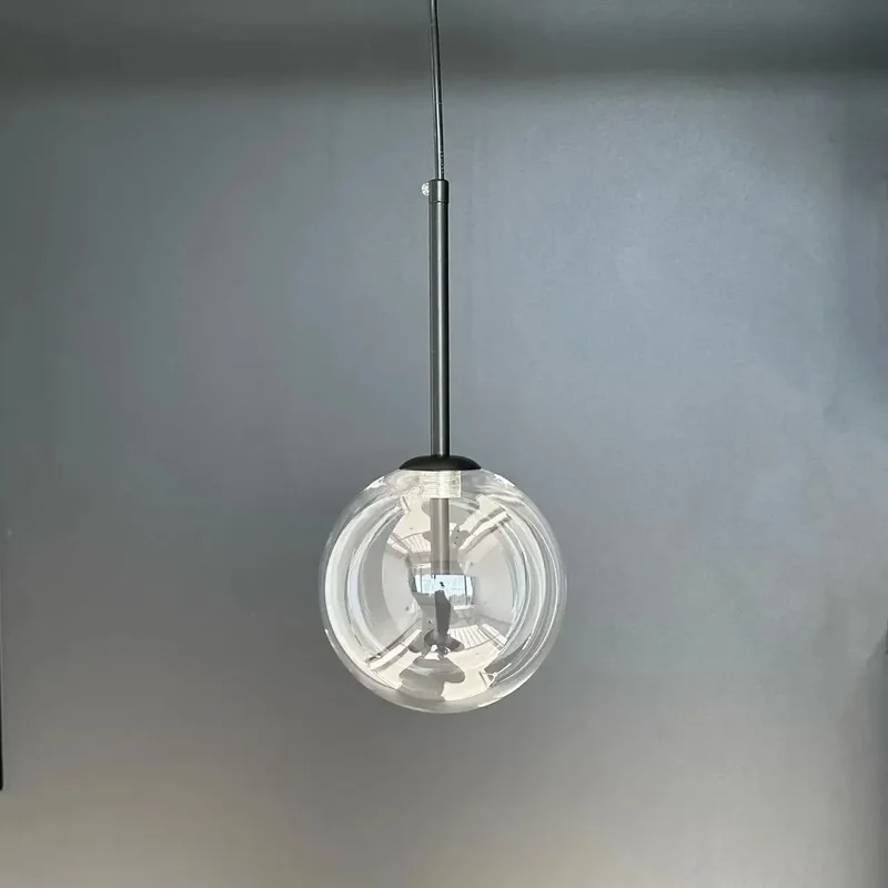 Moderne Gold Glas Pendelleuchte Glamourös für Esszimmer und Bar