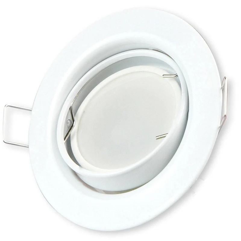 LED Einbaustrahler 5-7W schwenkbar eckig rund MR16 12 Volt Einbauspot 75mm Licht