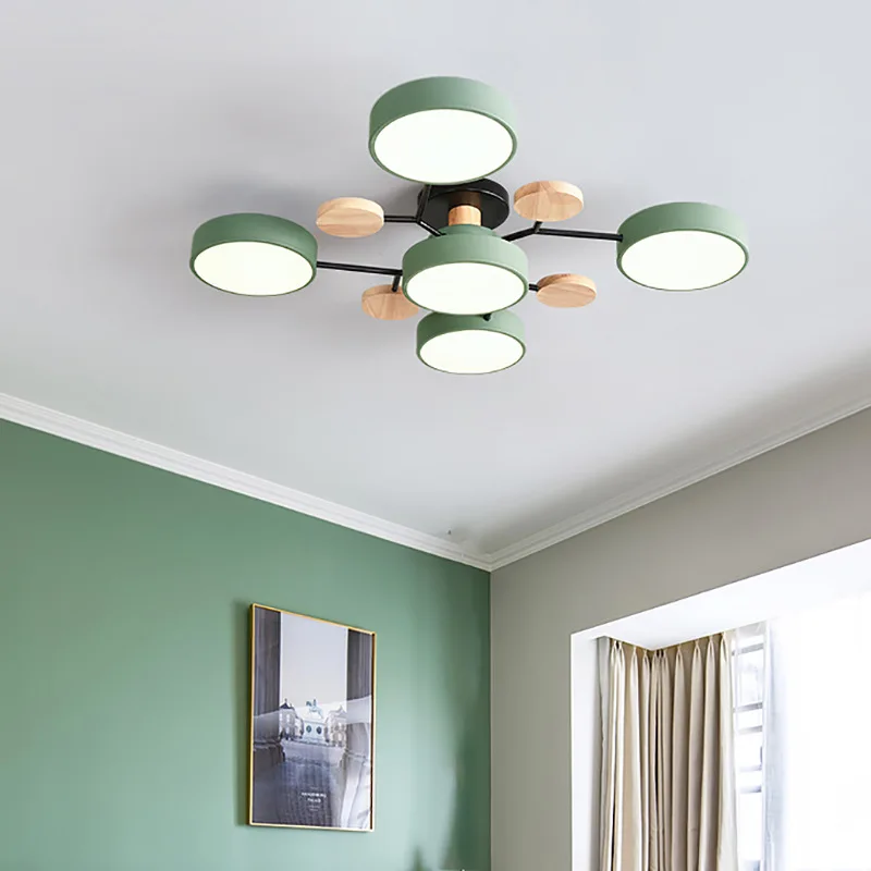 Moderner LED Decken Kronleuchter Stufenlos Dimmbar für Wohnzimmer und Esszimmer