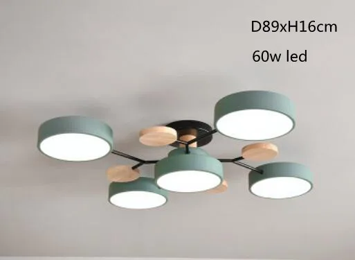 Moderner LED Decken Kronleuchter Stufenlos Dimmbar für Wohnzimmer und Esszimmer