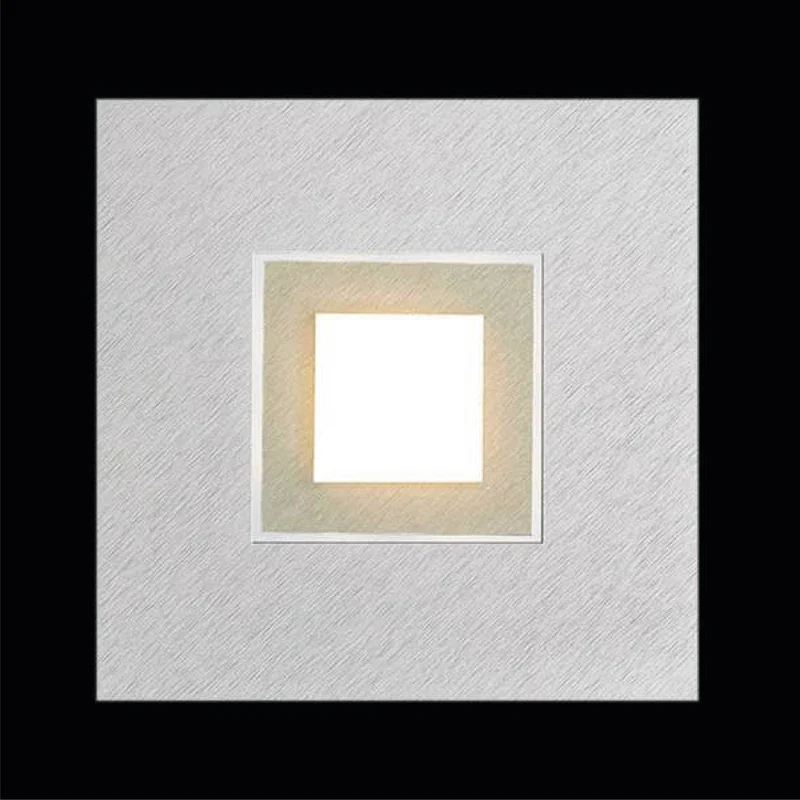 Wand-/ Deckenleuchte Karree 1-flammig