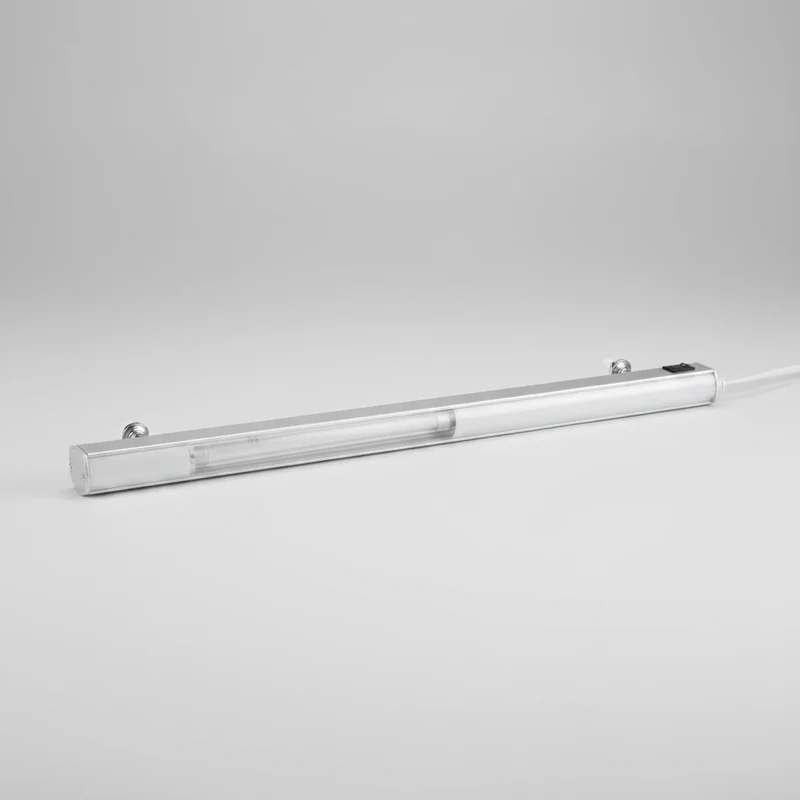 Roma Unterbauleuchte 6 W – T5 Möbelleuchte 50 cm mit Schalter, warmweiß