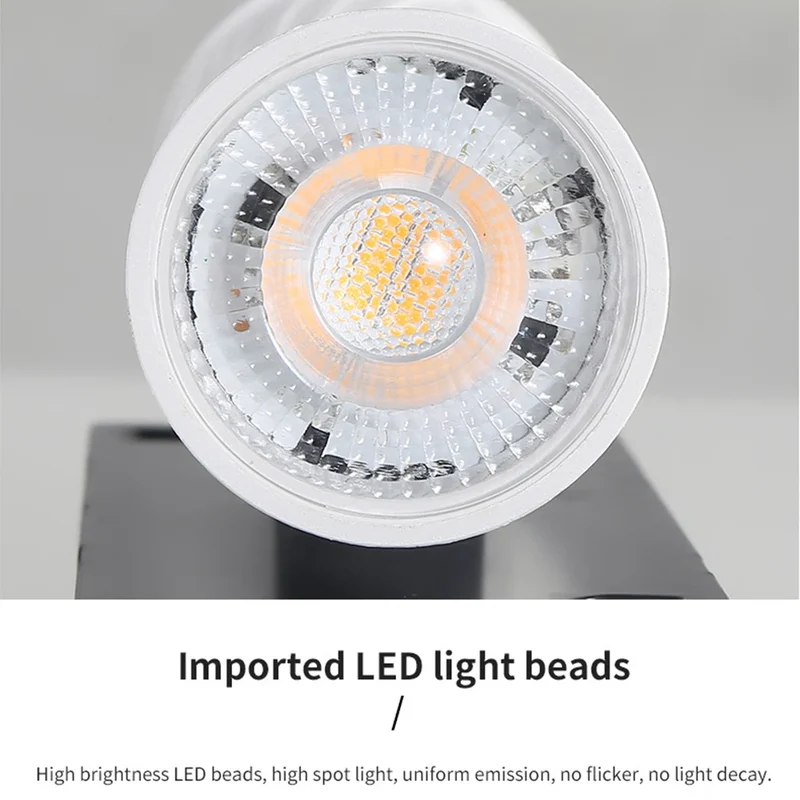 Moderne LED Wandleuchte Dimmbar für Schlafzimmer und Wohnzimmer Leseleuchte
