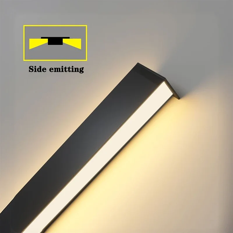 Moderne LED Außenwandleuchte mit Bewegungsmelder für Garten und Terrasse