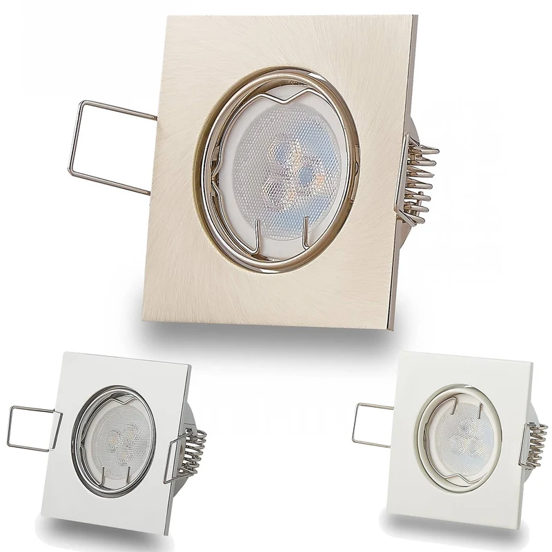 LED Einbau-Strahler 3W-4W 55mm-60mm Einbau-Spot Strahler 230V Panel